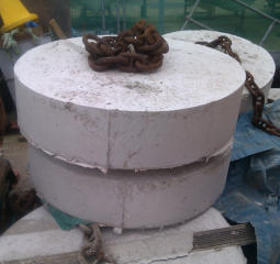 Sinkers Concrete 2 Ton New